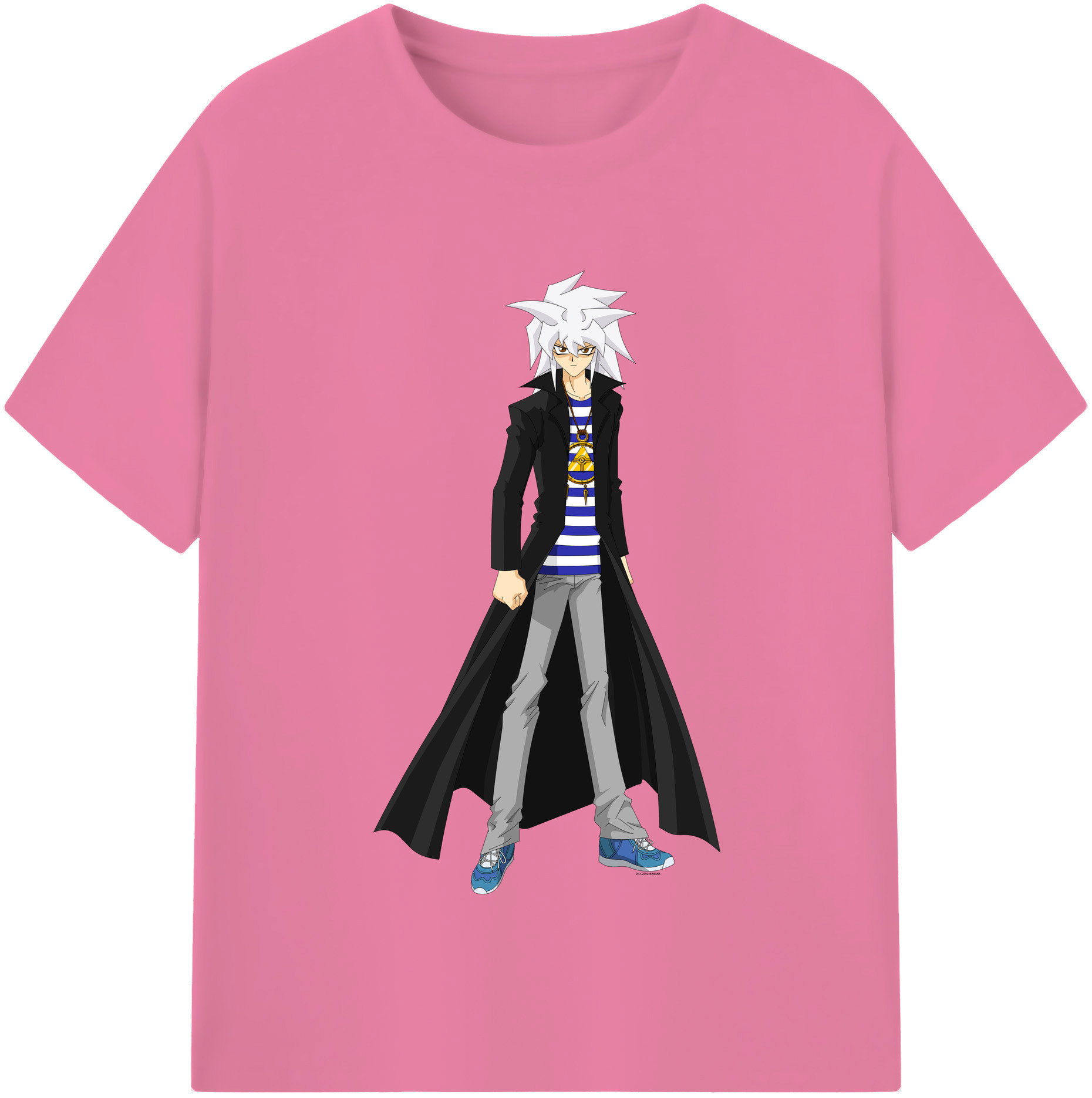 （画像用） 遊☆戯☆王 Yu-Gi-Oh! 綿100％半袖Tシャツ（フロントプリント）